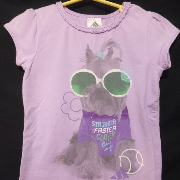 ADIDAS, size 6x, graphic tee, GUC